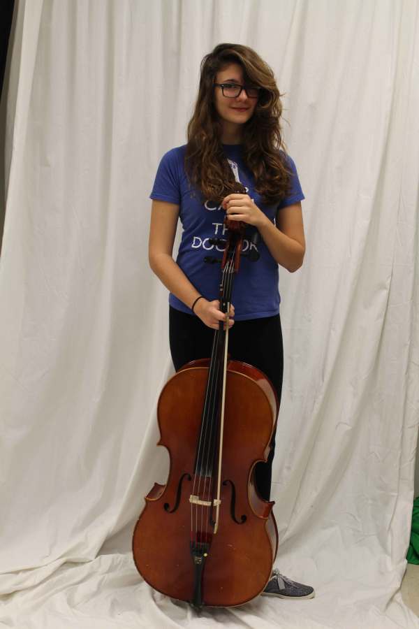 Junior Jennifer Whitehead placed first chair for the string orchestra in the cello section for the 2014 Kansas City Metro All-Districts. This is her first time being a section leader in All-Districts, she said, Im excited because its the first time for be to become a section leader; its a huge honor.