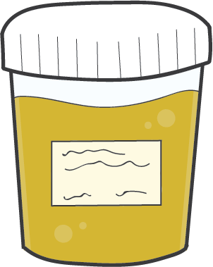 One of the ways someone can be drug tested is by urine test, where the recipient simply urinates into a cup or container of sorts and the physician takes it in for testing.