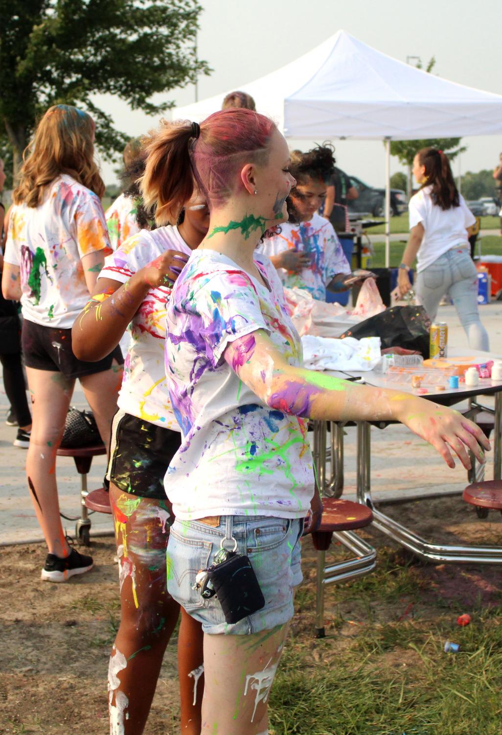 Paint Wars Take Over Pavilion – Staley News