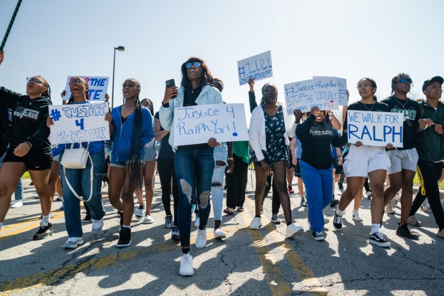 File Photo: April 18, 2023 Students walk out in support of Ralph Yarl.