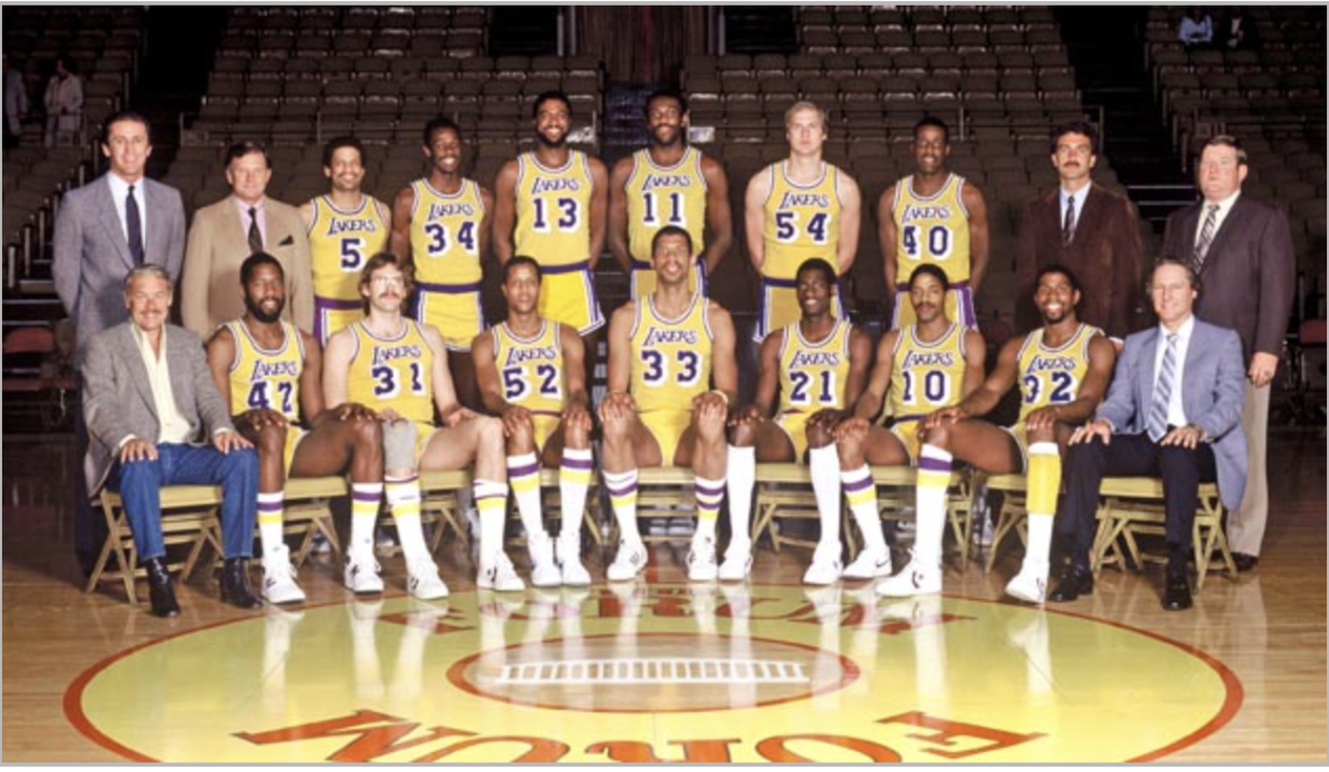 1982-1982 NBA World Champion LA Lakers