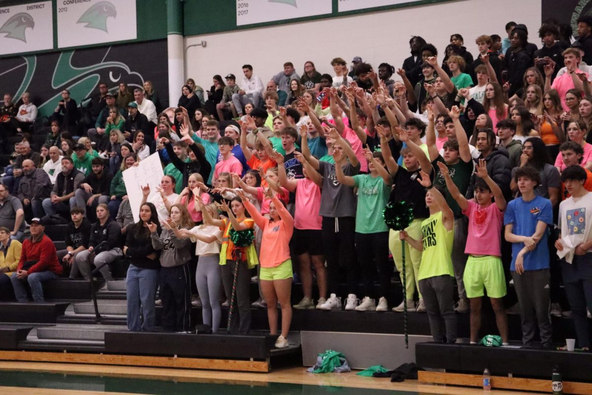 The Flock, Basketball game, March 8, Neon theme