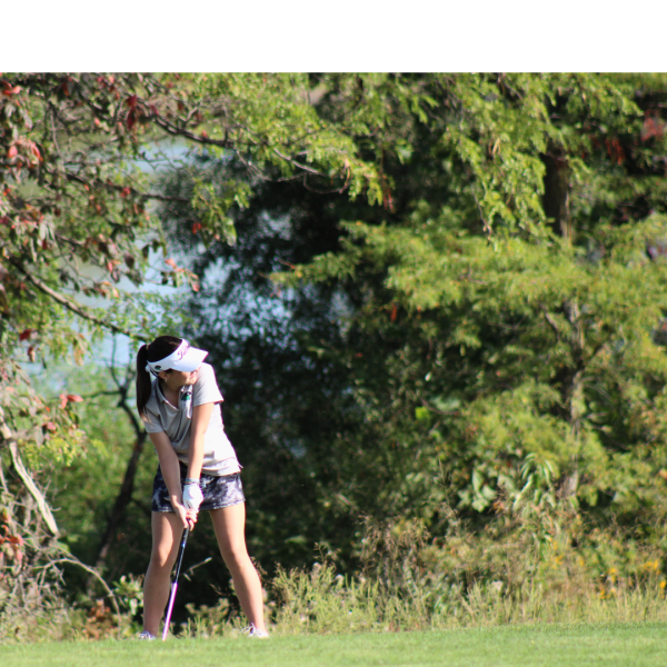 The girls golf team beat Oak Park, North Kansas City and Winnetonka high schools Sept. 20 at Paradise Pointe, becoming the Superintendent Cup Champs.