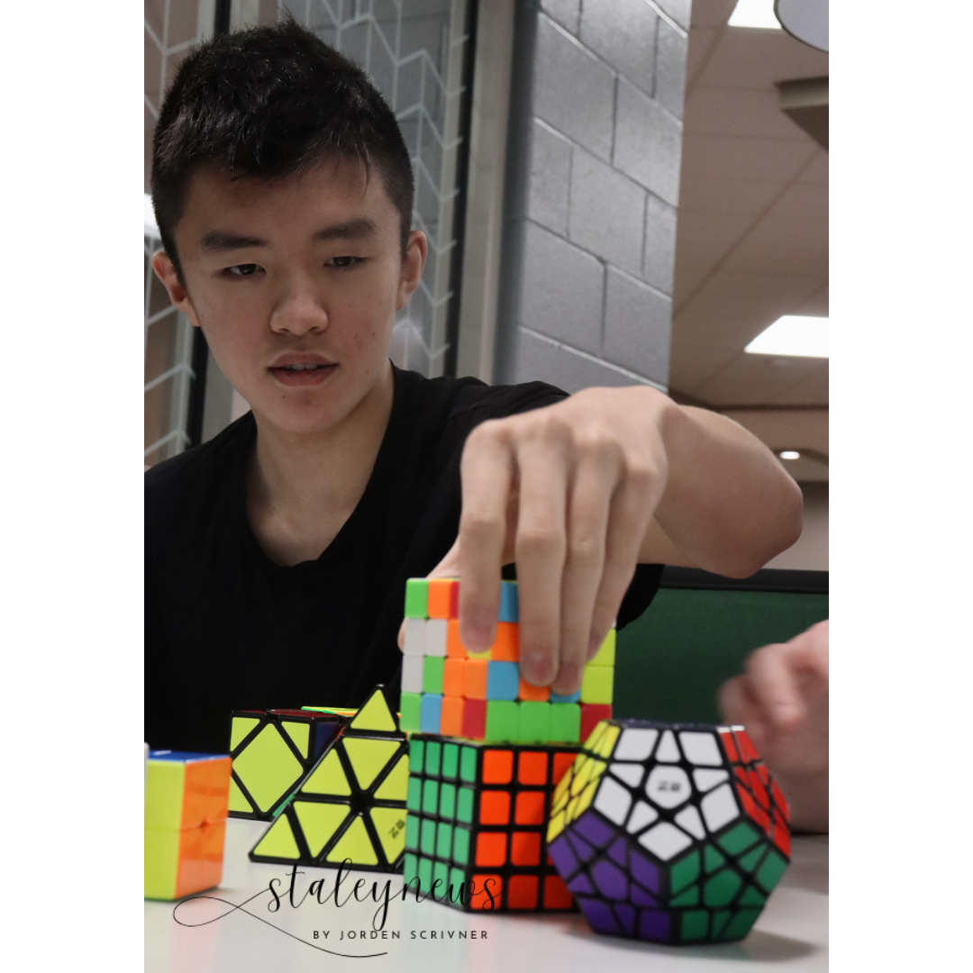 The Cubing Club met in the Innovation hub Sept. 26.