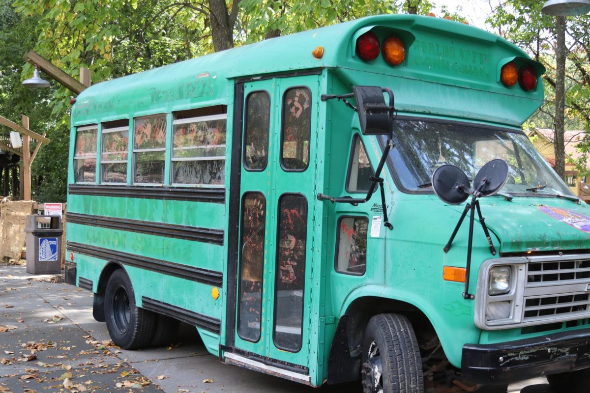 'Zombie High' school bus