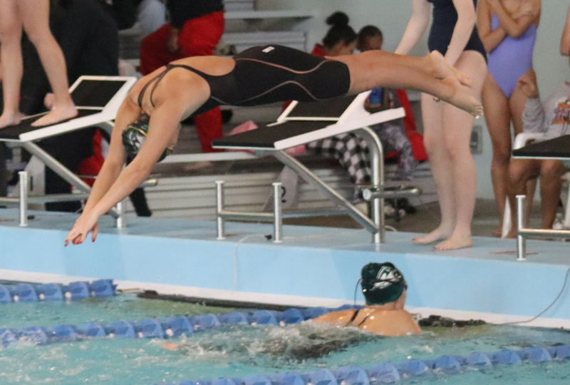 Girls Swim and Dive won the Winnetonka Invitational Dec. 7.