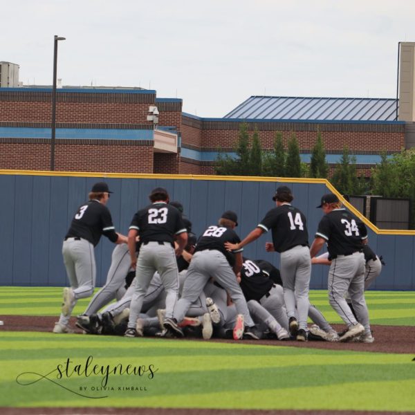 Baseball played today against Liberty High School, winning 10-0. They are District Champs for the first time since 2019. They play next weekend in State Quarterfinals.
