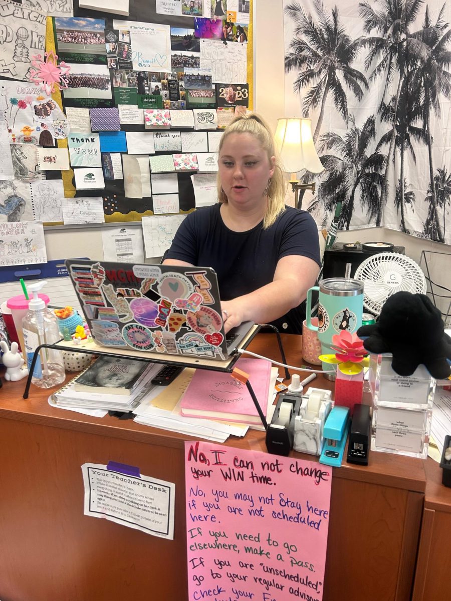 ELA teacher Samantha Bennett