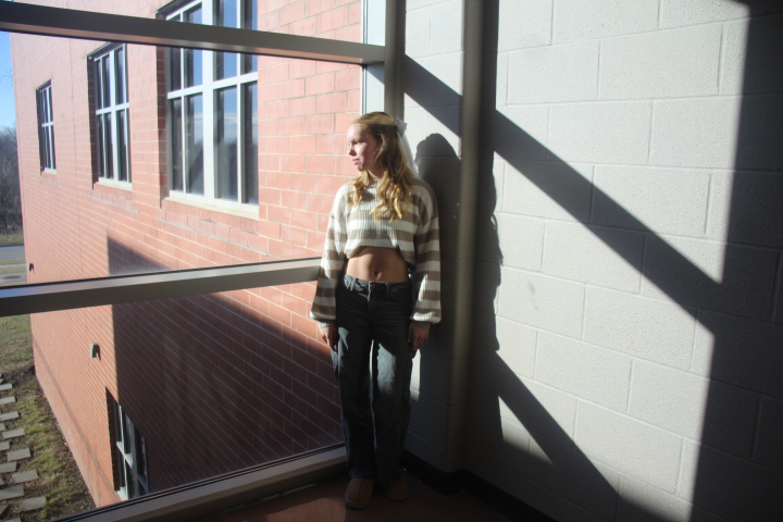 sophomore Kinley Graybill
