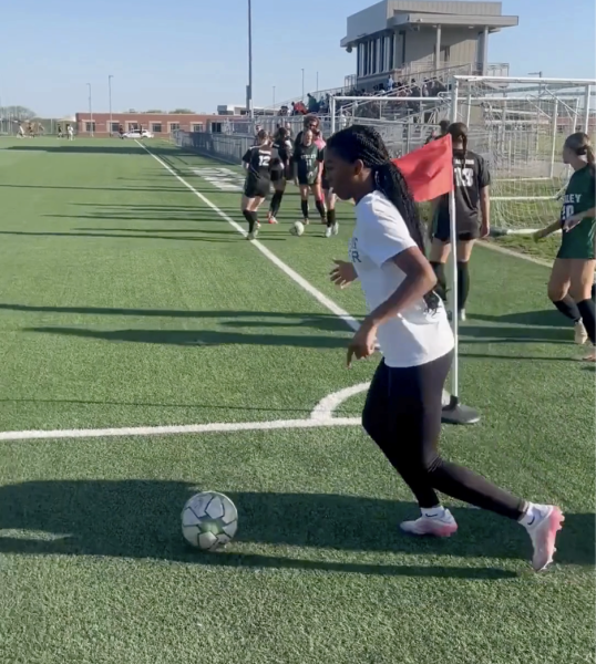 Freshman Varsity Athlete Balances Soccer, Track