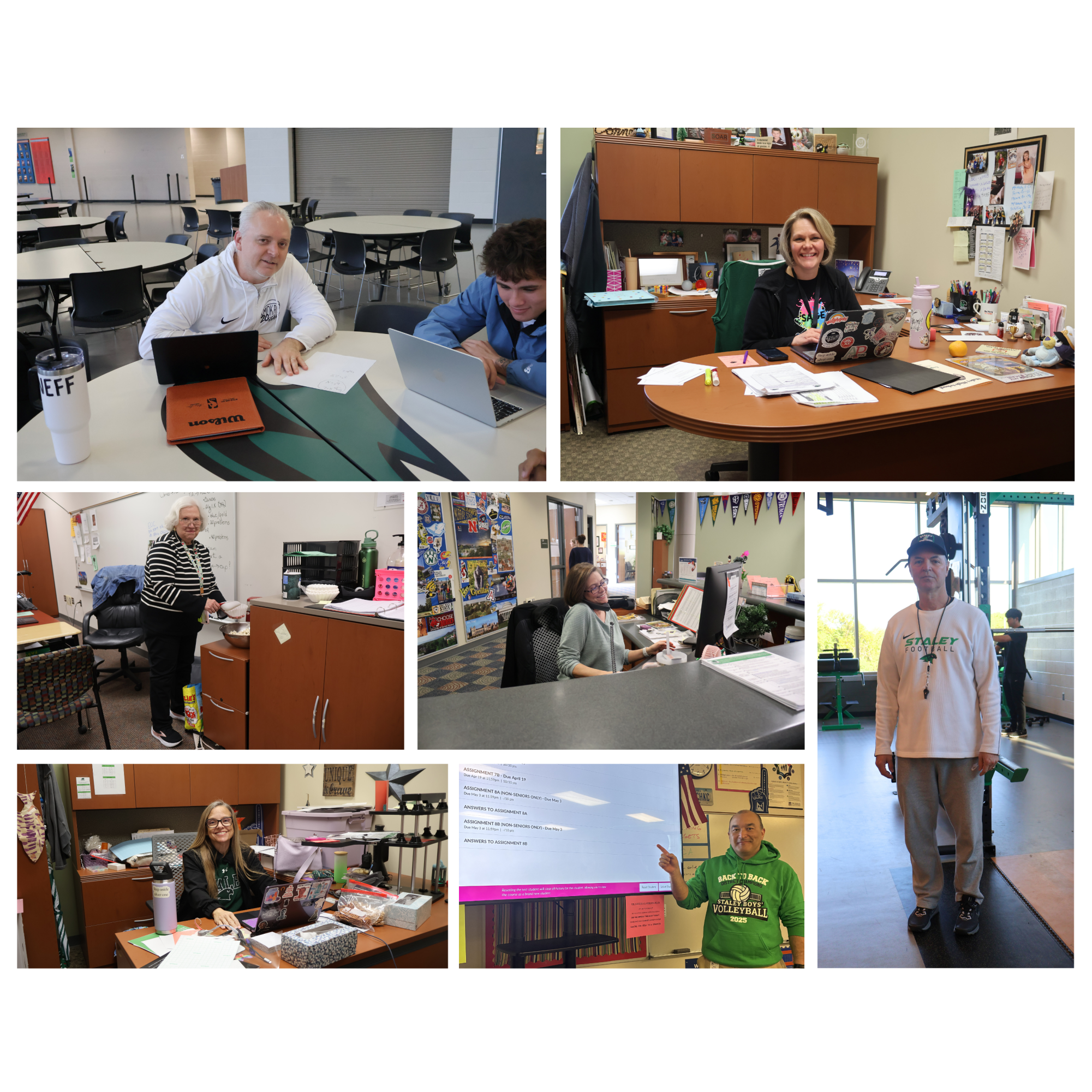 Staff Members Soar Into Retirement